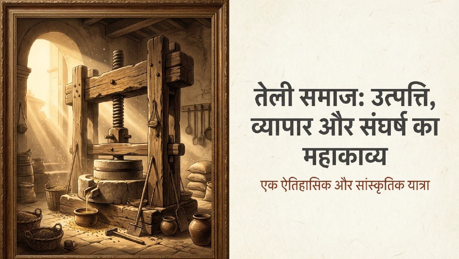 तेली समाज उत्पत्ति व्यापार और संघर्ष की कहानी